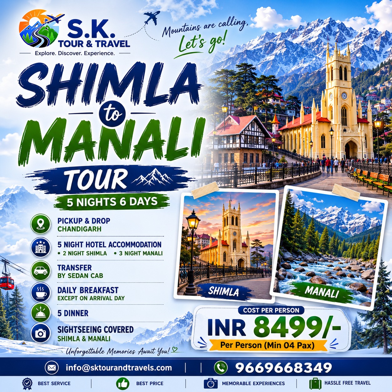 Shimla Bachelors Special Package